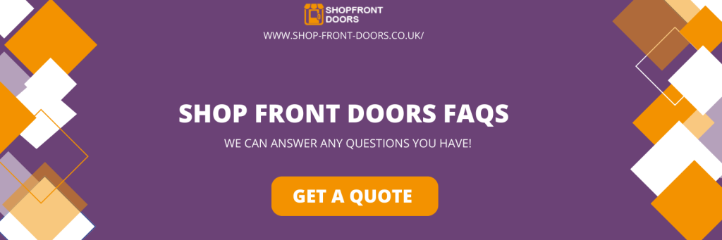 shop front doors in Grays